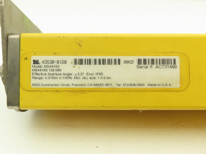 STI MS4416X Light Curtain Transmitter MiniSafe-B Long Range