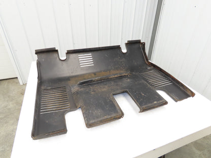 Yale Hood Plastic Cover Removed From ESC030FAN36TE094 Stand On Forklift