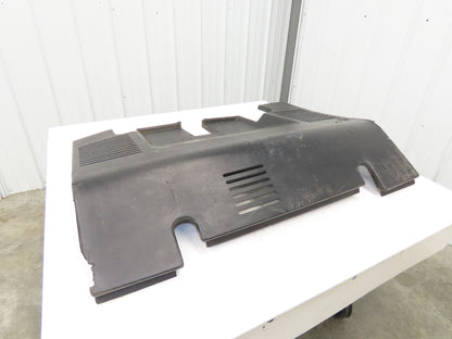 Yale Hood Plastic Cover Removed From ESC030FAN36TE094 Stand On Forklift