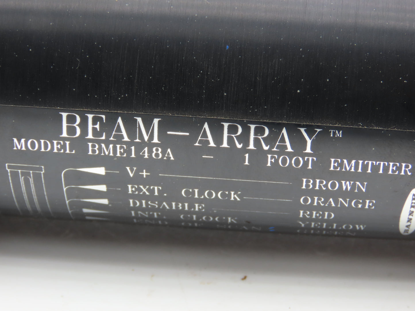 Banner BME148A Safety Light Curtain Emitter Beam Array 1 Foot