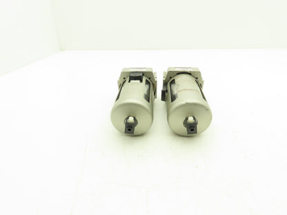 SMC AF4000 Pneumatic Air Filter 1.0MPa 145PSI Max 3/8" NPT Lot of 2