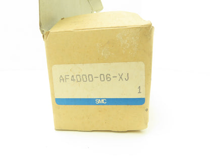 SMC AF4000-06-XJ Pneumatic Air Filter 1.0MPa 145PSI Max 3/4" NPT Lot of 2