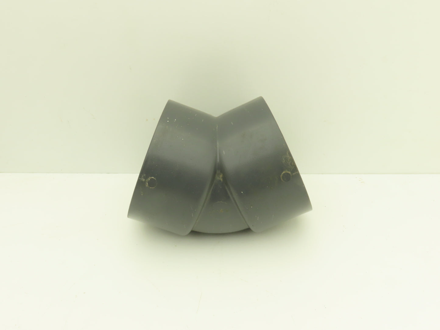 Nibco CA05350  4" Schedule 80 PVC 45 Deg Socket Elbow Fitting Gray  Lot of 7