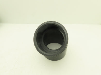 Nibco CA05350  4" Schedule 80 PVC 45 Deg Socket Elbow Fitting Gray  Lot of 7