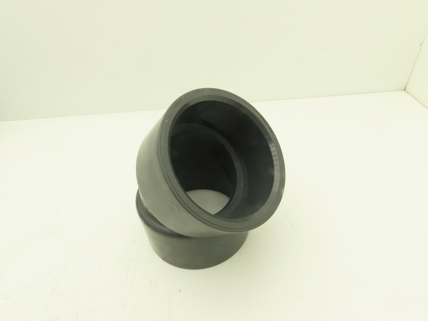 Nibco CA05350  4" Schedule 80 PVC 45 Deg Socket Elbow Fitting Gray  Lot of 7