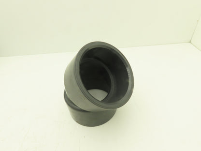 Nibco CA05350  4" Schedule 80 PVC 45 Deg Socket Elbow Fitting Gray  Lot of 7