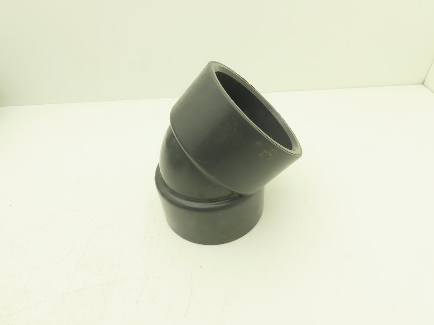 Nibco CA05350  4" Schedule 80 PVC 45 Deg Socket Elbow Fitting Gray  Lot of 7