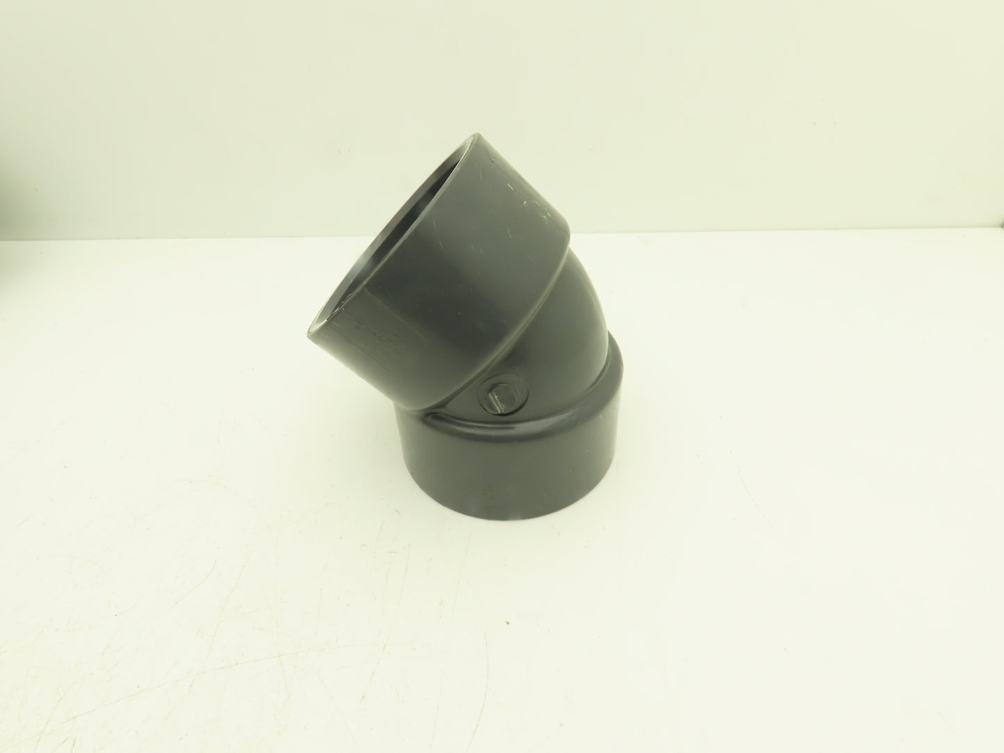 Nibco CA05350  4" Schedule 80 PVC 45 Deg Socket Elbow Fitting Gray  Lot of 7