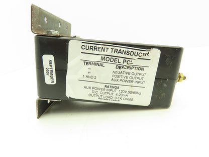 Instrument Transformers Inc PCL-200 Ratio Current 120VAC In 4-20mADC Out