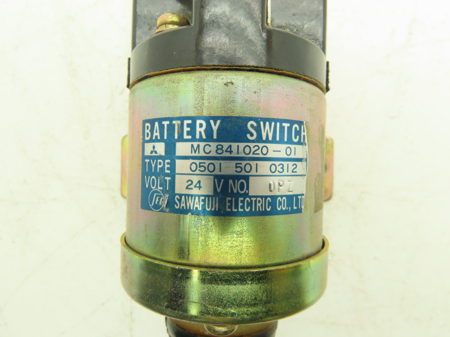 Sawafuji Electric MC841020-01 Crane Forklift Battery Switch 24V