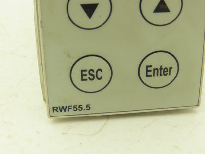 Siemens RWF55.5 Accommodometer Temperature Controller Display PLC