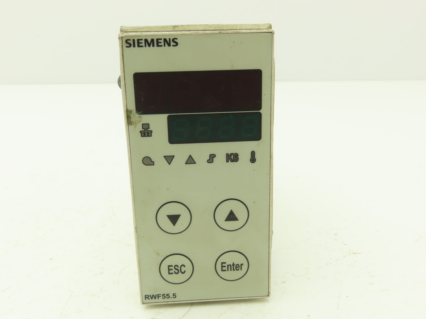 Siemens RWF55.5 Accommodometer Temperature Controller Display PLC