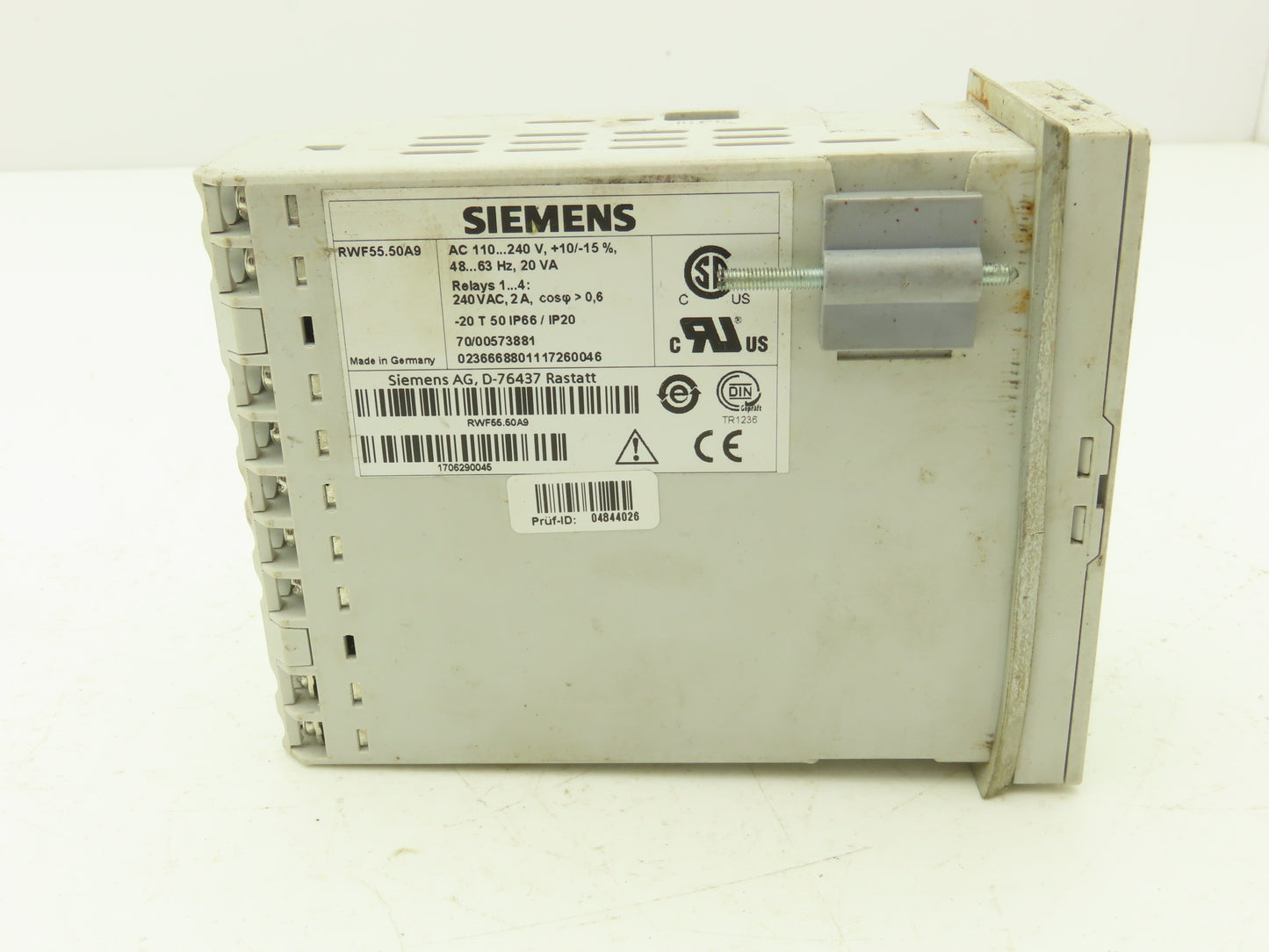 Siemens RWF55.5 Accommodometer Temperature Controller Display PLC