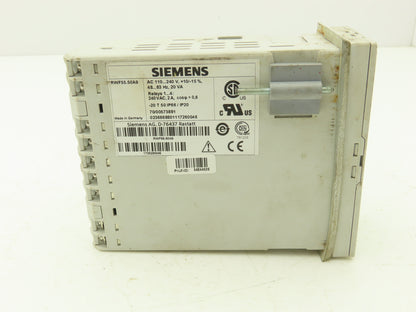 Siemens RWF55.5 Accommodometer Temperature Controller Display PLC