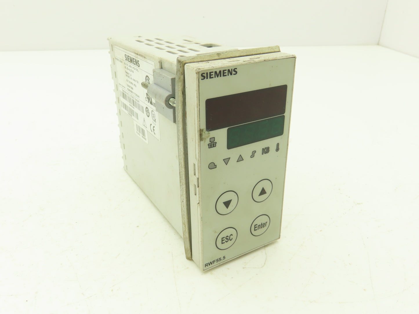 Siemens RWF55.5 Accommodometer Temperature Controller Display PLC