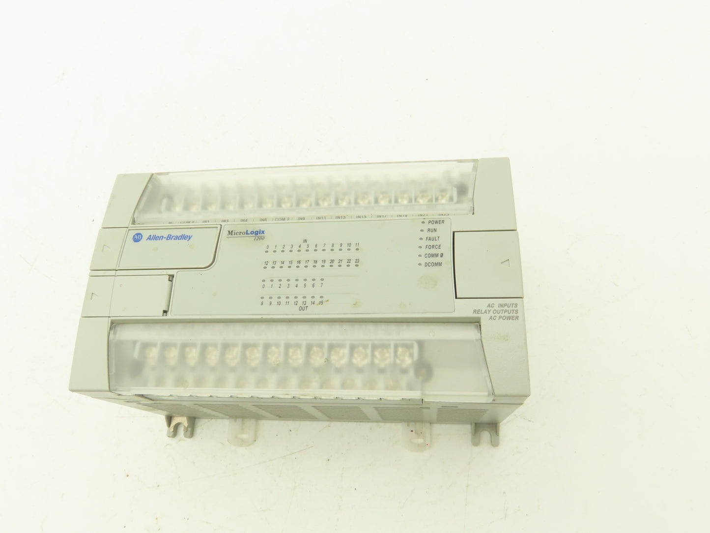 Allen Bradley 1762-L40AWA MicroLogix 1200 PLC Input Output Module Ser C FW 14