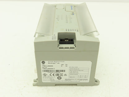 Allen Bradley 1762-L40AWA MicroLogix 1200 PLC Input Output Module Ser C FW 14