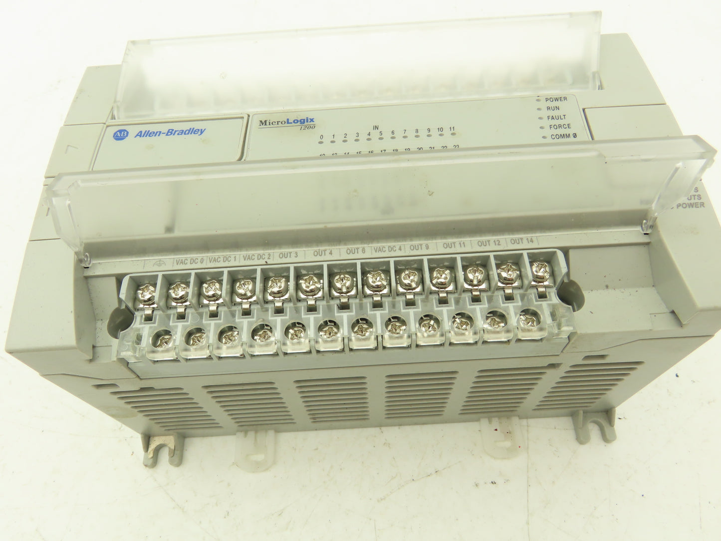 Allen Bradley 1762-L40AWA MicroLogix 1200 PLC Input Output Module Ser C FW 14
