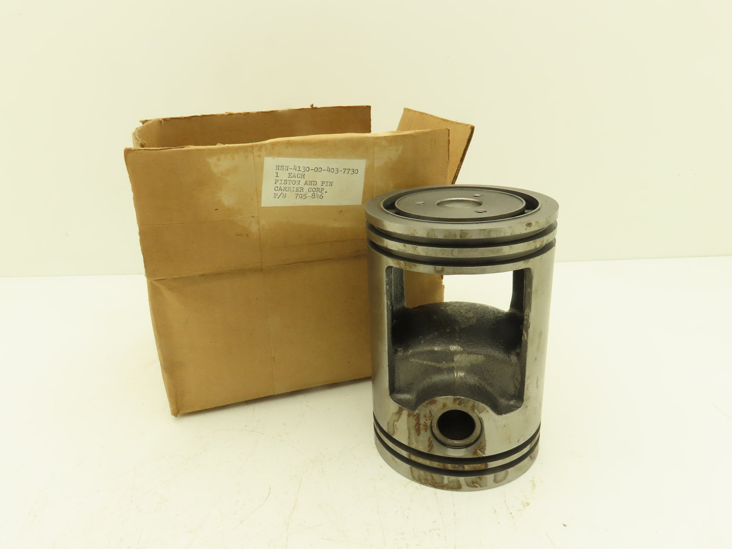 Carrier Corp 7G5-846 Piston and Pin Assembly 4.25" Dia