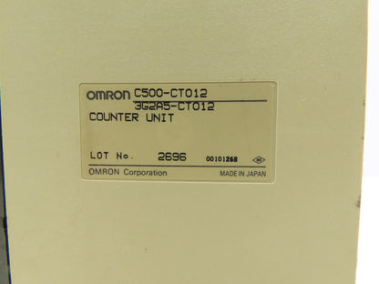 Omron C500-CT012 Counter Unit PLC I/O Input Output Module 3G2A5-CT012