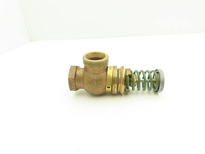 Johnson Controls V-3752-6009 1" Steam Union Angle Valve 3-6 PSI *READ*