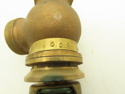 Johnson Controls V-3752-6009 1" Steam Union Angle Valve 3-6 PSI *READ*