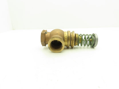 Johnson Controls V-3752-6009 1" Steam Union Angle Valve 3-6 PSI *READ*