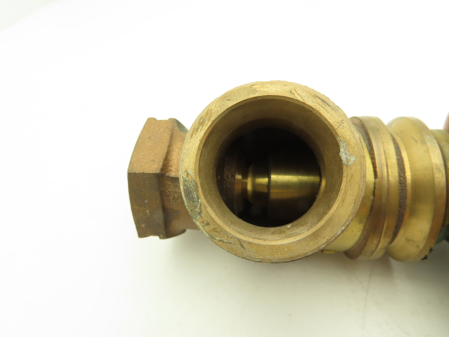 Johnson Controls V-3752-6009 1" Steam Union Angle Valve 3-6 PSI *READ*