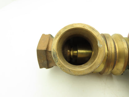 Johnson Controls V-3752-6009 1" Steam Union Angle Valve 3-6 PSI *READ*