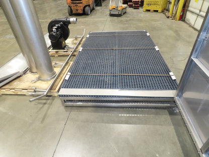 IDD Process Packaging Stainless Bulk Dryer System 52x120x96" ID 20kw Blowers x3