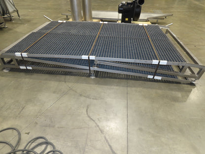 IDD Process Packaging Stainless Bulk Dryer System 52x120x96" ID 20kw Blowers x3
