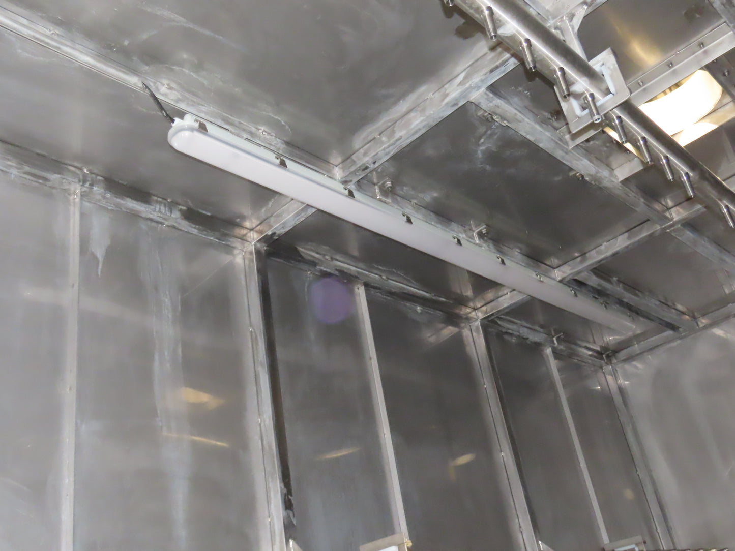 IDD Process Packaging Stainless Bulk Dryer System 52x120x96" ID 20kw Blowers x3