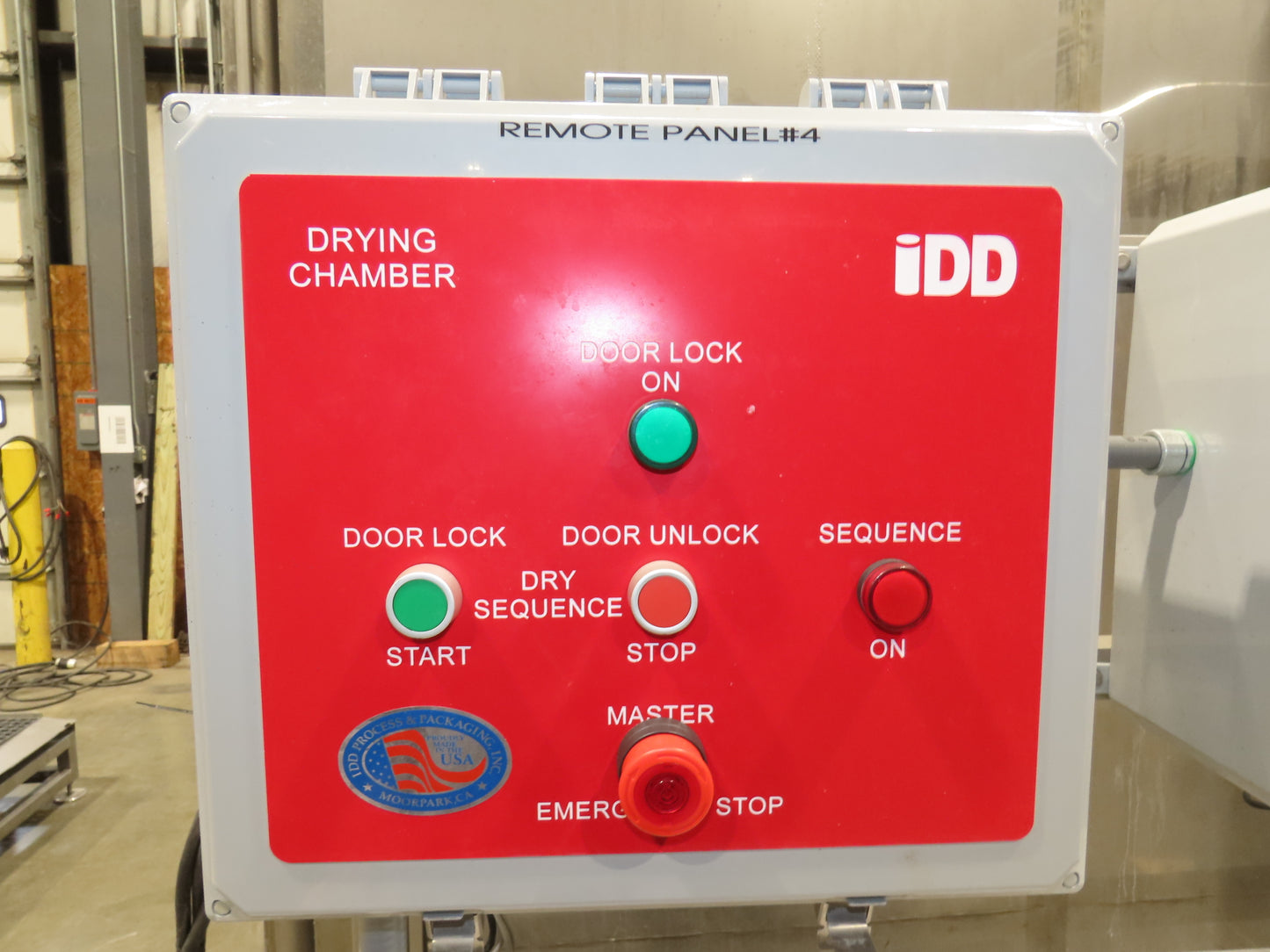 IDD Process Packaging Stainless Bulk Dryer System 52x120x96" ID 20kw Blowers x3