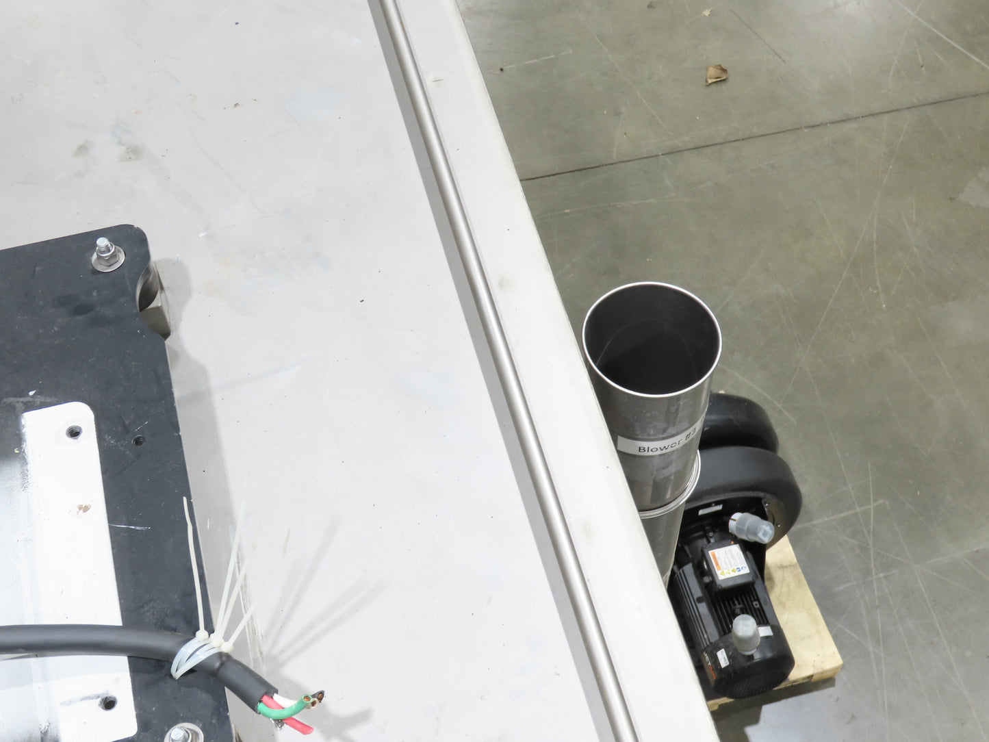 IDD Process Packaging Stainless Bulk Dryer System 52x120x96" ID 20kw Blowers x3