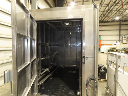 IDD Process Packaging Stainless Bulk Dryer System 52x120x96" ID 20kw Blowers x3