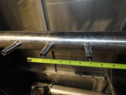 IDD Process Packaging Stainless Bulk Dryer System 52x120x96" ID 20kw Blowers x3