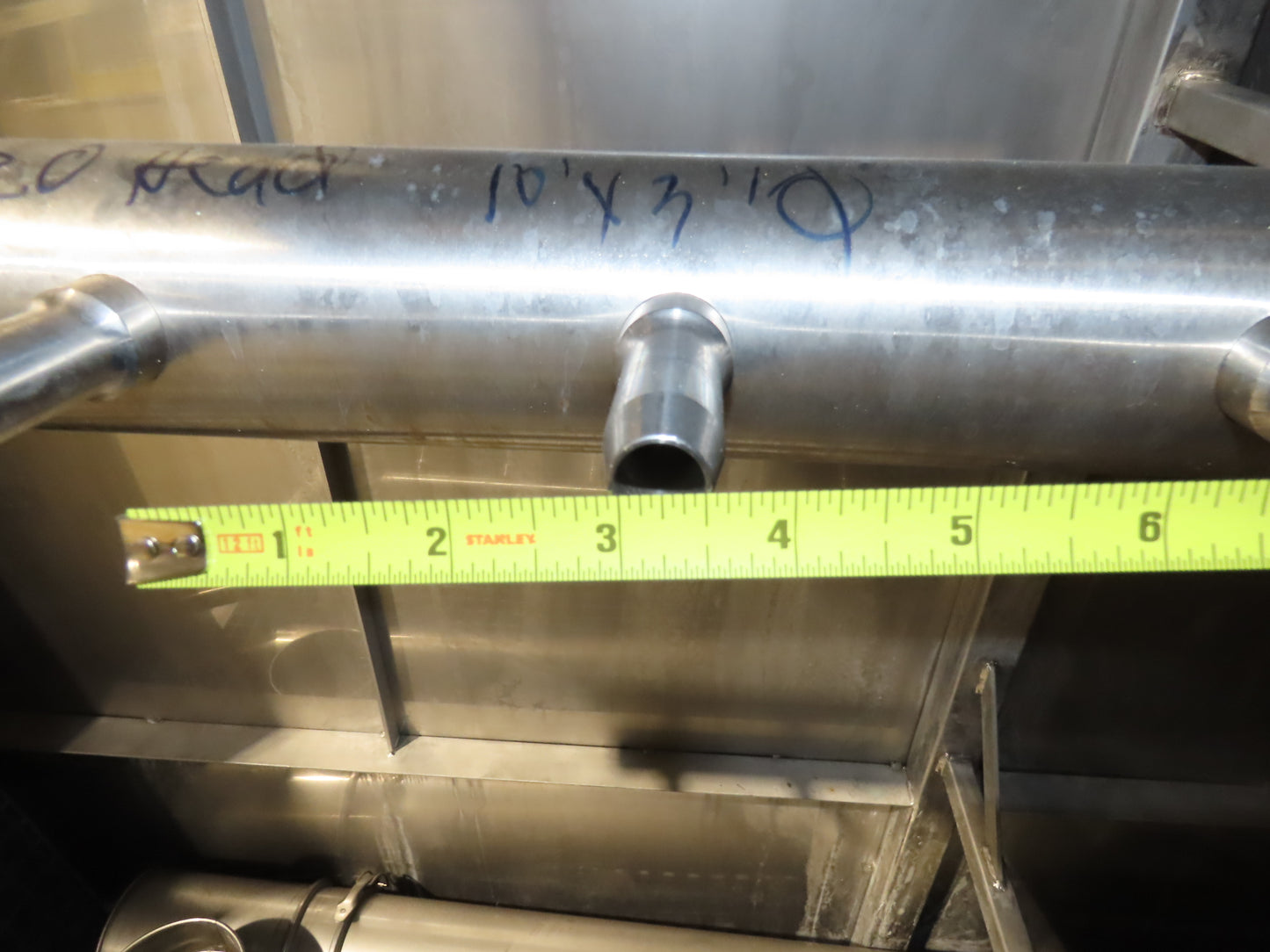 IDD Process Packaging Stainless Bulk Dryer System 52x120x96" ID 20kw Blowers x3