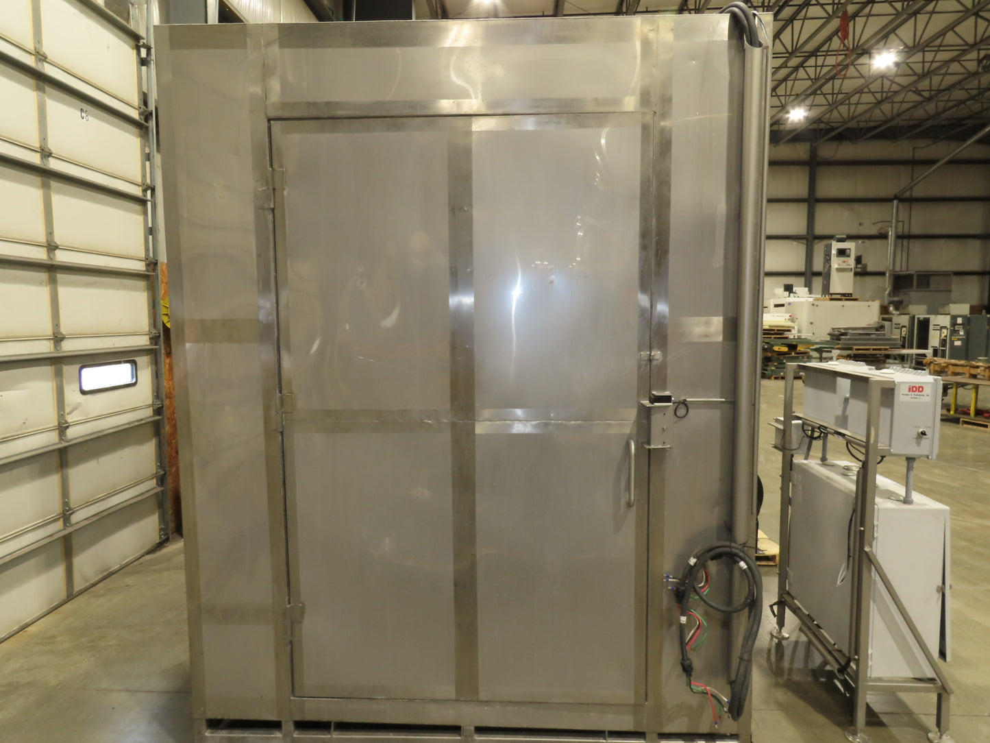 IDD Process Packaging Stainless Bulk Dryer System 52x120x96" ID 20kw Blowers x3