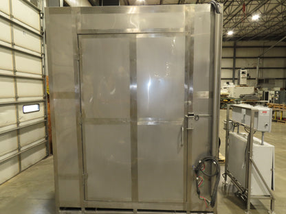IDD Process Packaging Stainless Bulk Dryer System 52x120x96" ID 20kw Blowers x3