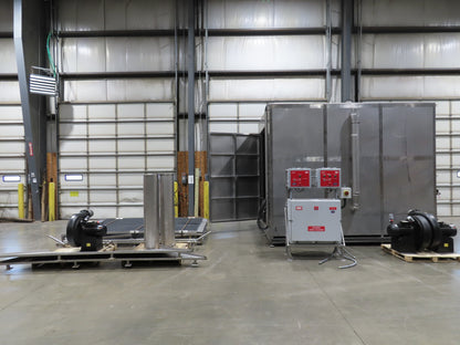 IDD Process Packaging Stainless Bulk Dryer System 52x120x96" ID 20kw Blowers x3