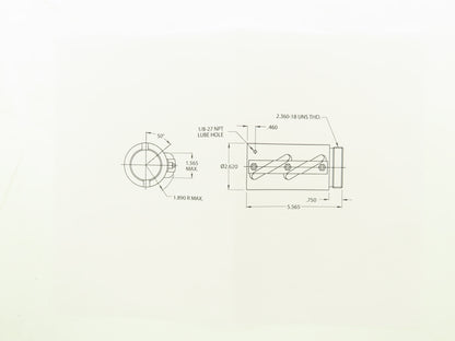 Thompson Series R Ballnut Ball Screw 1.5" X 0.5" Right hand Thread 8115-448-016
