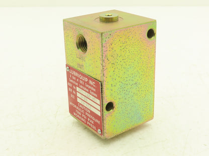 Trabon Lubriquip 527-100-591 High Pressure Oil Filter 25-MIC 7500 PSI 1/4"NPT