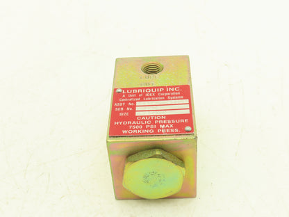 Trabon Lubriquip 527-100-591 High Pressure Oil Filter 25-MIC 7500 PSI 1/4"NPT