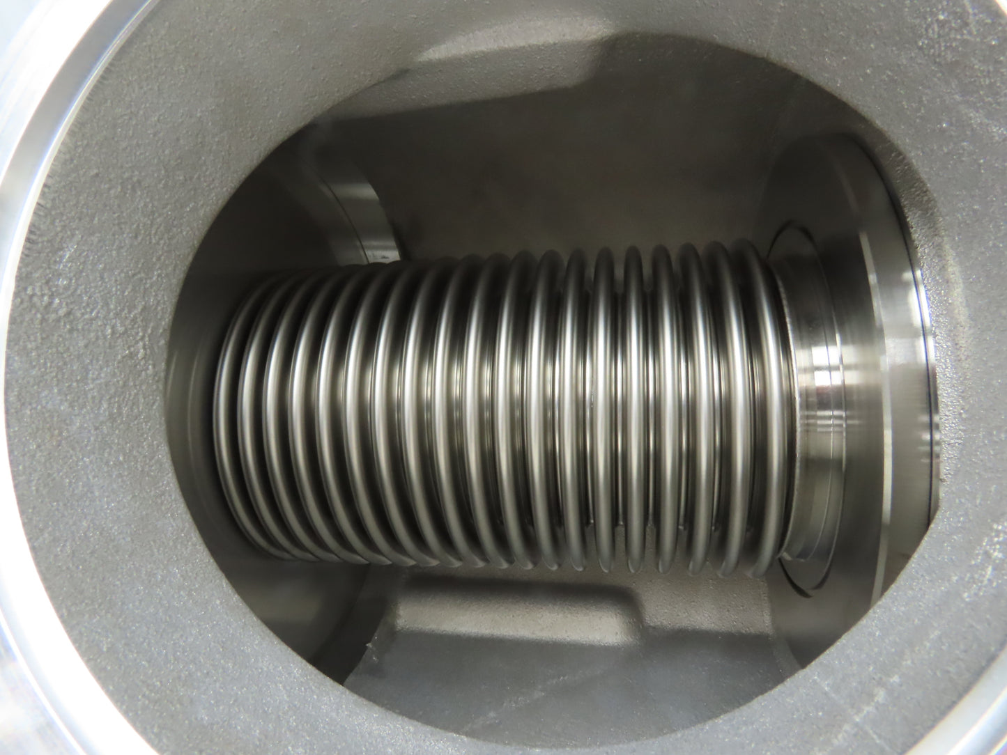 Inficon VAP160-A Right Angle Vacuum Valve 24V ISO-K 160 Flange 180mm 250-440