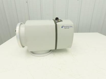 Inficon VAP160-A Right Angle Vacuum Valve 24V ISO-K 160 Flange 180mm 250-440