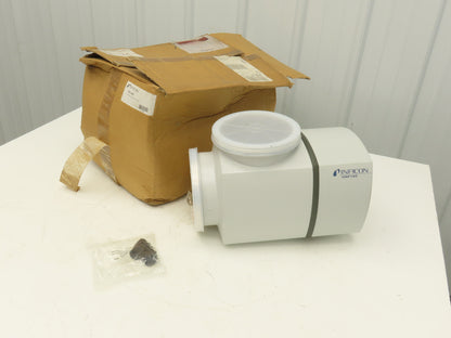 Inficon VAP160-A Right Angle Vacuum Valve 24V ISO-K 160 Flange 180mm 250-440