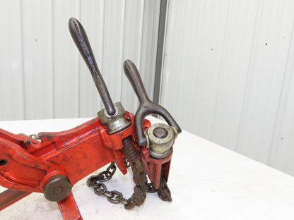 Ridgid No. 228 Soil Pipe Assembly Tool Chain Clamp Vise For 1-1/2" to 8" Pipe