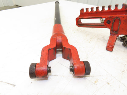Ridgid No. 228 Soil Pipe Assembly Tool Chain Clamp Vise For 1-1/2" to 8" Pipe