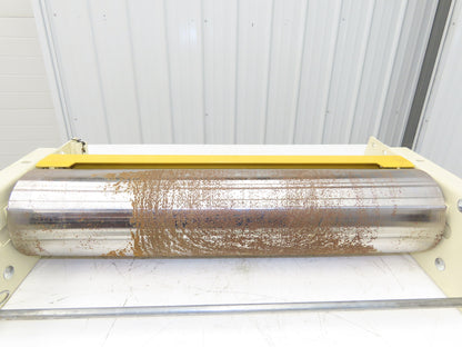 Hytrol 30" Tail Pulley Assembly for Belt-Over Roller Conveyor Beige 27"BF