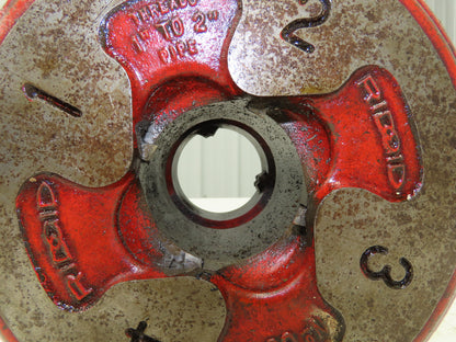 Ridgid 65-R Manual Receding Pipe Threader 1"-2" NPT